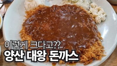 양산 돈까스 맛집 힐링왕돈까스 가성비 세트 메뉴가 맛있는 북부동 대왕돈까스 맛집 가볼만한곳 추천