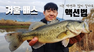 겨울 배스낚시 프리리그 운용법 액션법, 전라도 수로권 배스낚시 포인트 추천